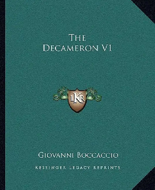 The Decameron V1 by Giovanni Boccaccio