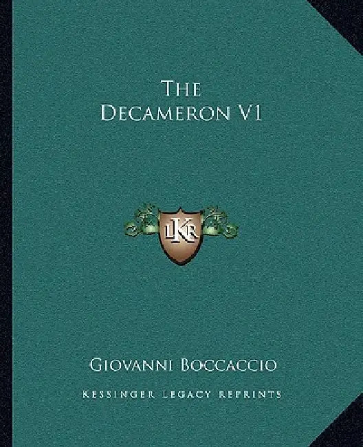 The Decameron V1 by Giovanni Boccaccio