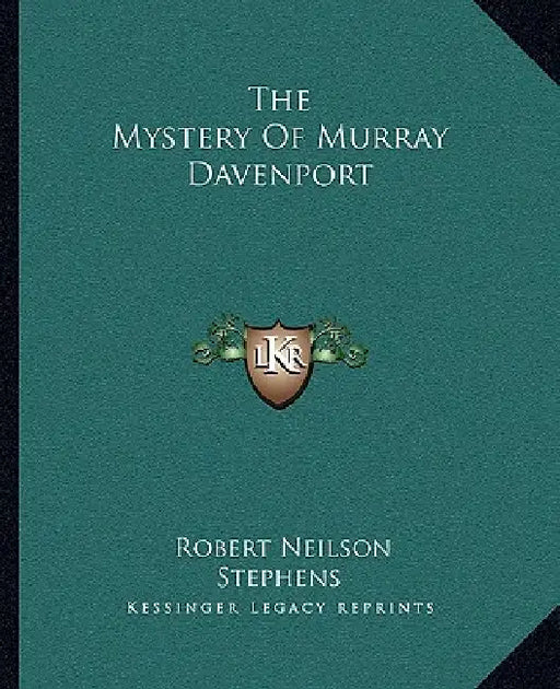 The Mystery Of Murray Davenport by Robert Neilson Stephens