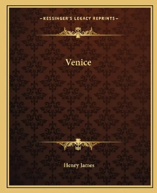 Venice by Henry James