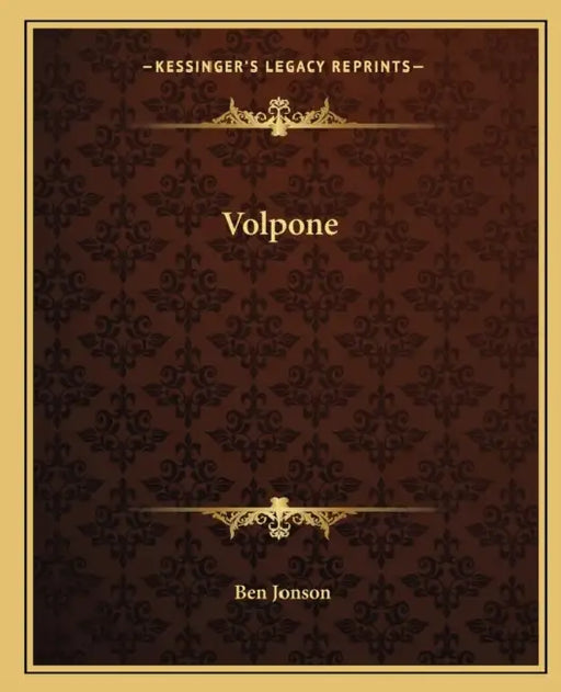 Volpone by Ben Jonson