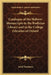 Catalogue of the Hebrew Manuscripts in the Bodleian Library and in the College Libraries of Oxford by Adolf Neubauer