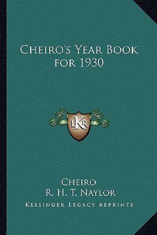 Cheiro's Year Book for 1930 by Cheiro