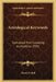 Astrological Keywords: Compiled from Leading Authorities 1931 by Manly P. Hall