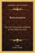 Reincarnation: The True Chronicles of Rebirth of Two Affinities 1921 by Cedric, Cedric's Scribe