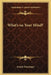 What's on Your Mind? by Dunninger, Joseph