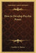 How to Develop Psychic Power by Franklin A. Thomas