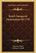 Kant's Inaugural Dissertation Of 1770 by Immanuel Kant, William J. Eckoff