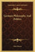 German Philosophy And Politics by John Dewey