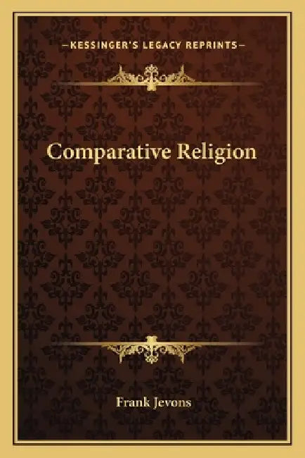 Comparative Religion by Frank Jevons