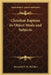 Christian Baptism its Object Mode and Subjects by Reverend Z. M. McGhee
