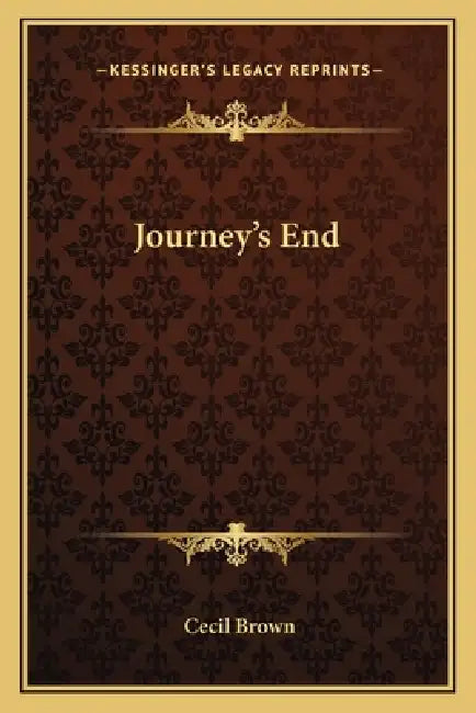 Journey's End by Cecil Brown