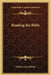 Reading the Bible by William Lyon Phelps