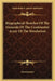 Biographical Sketches Of The Generals Of The Continental Army Of The Revolution by Anonymous