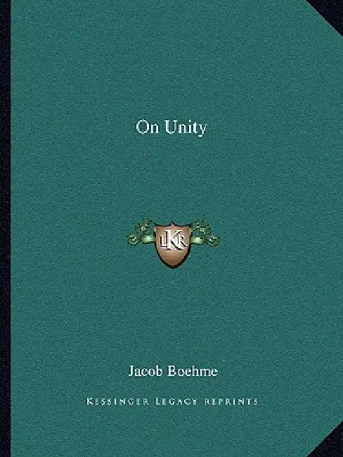 On Unity by Jacob Boehme