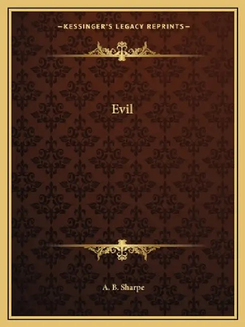 Evil by A. B. Sharpe