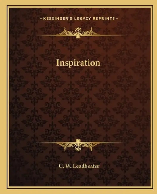 Inspiration by C. W. Leadbeater