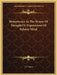 Metaphysics As The Prayer Of Thought Or Expressions Of Infinite Mind by J. C. Street