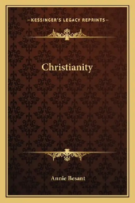 Christianity by Annie Besant