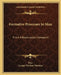 Formative Processes In Man: From A Rosicrucian Viewpoint by Khei, George Winslow Plummer