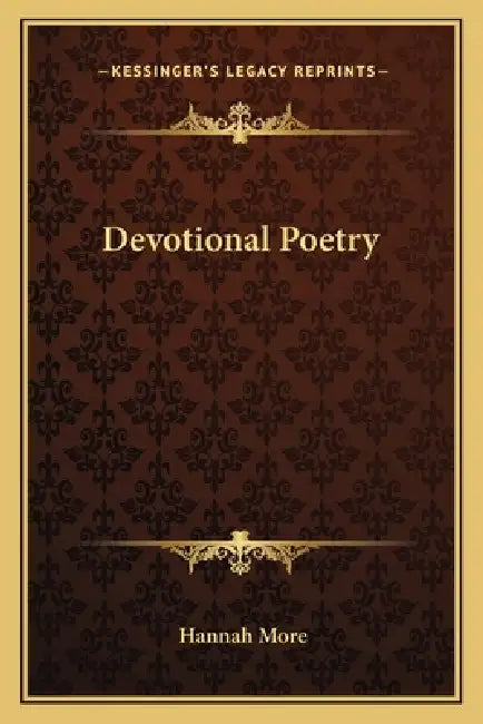 Devotional Poetry by Hannah More