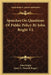 Speeches On Questions Of Public Policy By John Bright V2 by John Bright, James E. Thorold Rogers