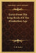 Lyrics From The Song-Books Of The Elizabethan Age by A. H. Bullen