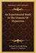 An Experimental Study In The Domain Of Hypnotism by Richard Von Krafft-Ebing, Charles G. Chaddock