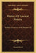 History Of Ancient Pottery: Greek, Etruscan and Roman V1 by Samuel Birch