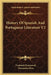 History Of Spanish And Portuguese Literature V2 by Frederick Bouterwek, Thomasina Ross