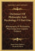 Dictionary Of Philosophy And Psychology V3 Part One: Bibliography Of Philosophy, Psychology And Cognate Subjects by James Mark Baldwin, Benjamin Rand