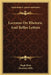 Lectures On Rhetoric And Belles Letters by Hugh Blair, Abraham Mills