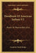 Handbook Of American Indians V2: North Of Mexico Part One by Frederick Webb Hodge
