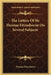 The Letters Of Sir Thomas Fitzosborne On Several Subjects by Thomas Fitzosborne