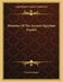 Memoirs Of The Ancient Egyptian Sinuhit by Charles F. Horne