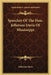 Speeches Of The Hon. Jefferson Davis Of Mississippi by Jefferson Davis