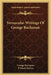Vernacular Writings Of George Buchanan by George Buchanan, P. Hume Brown