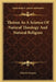 Theism As A Science Of Natural Theology And Natural Religion by Charles Voysey