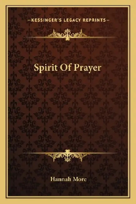 Spirit Of Prayer by Hannah More