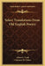 Select Translations From Old English Poetry by Albert S. Cook, Chauncey B. Tinker
