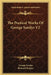 The Poetical Works Of George Sandys V2 by George Sandys, Richard Hooper