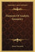 Elements Of Analytic Geometry by Simon Newcomb
