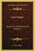 Last Essays: Essays On The Science Of Religion by F. Max Muller