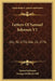 Letters Of Samuel Johnson V1: Oct. 30, 1731-Dec. 21, 1776 by Samuel Johnson, George Birkbeck Hill