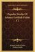 Popular Works Of Johann Gottlieb Fichte V2 by Johann Gottlieb Fichte, William Smith