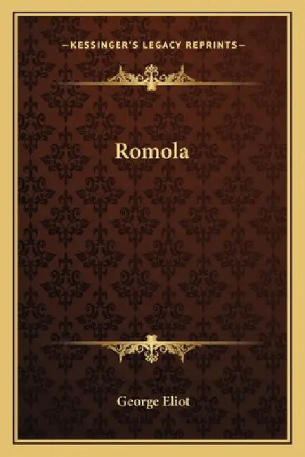 Romola by George Eliot