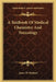 A Textbook Of Medical Chemistry And Toxicology by James W. Holland