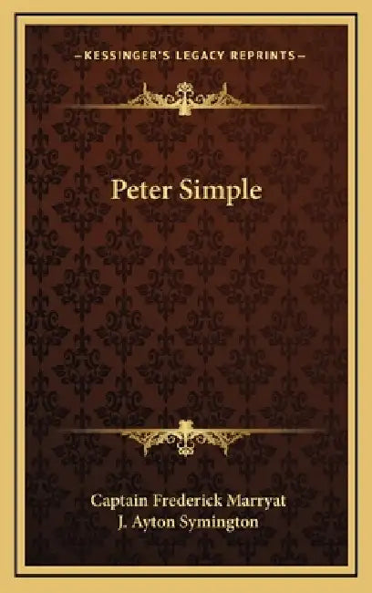 Peter Simple by Captain Frederick Marryat, J. Ayton Symington