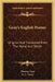 Gray's English Poems: Original And Translated From The Norse And Welsh by Thomas Gray, D. C. Tovey