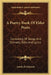 A Poetry Book Of Elder Poets: Consisting Of Songs And Sonnets, Odes And Lyrics by Amelia B. Edwards